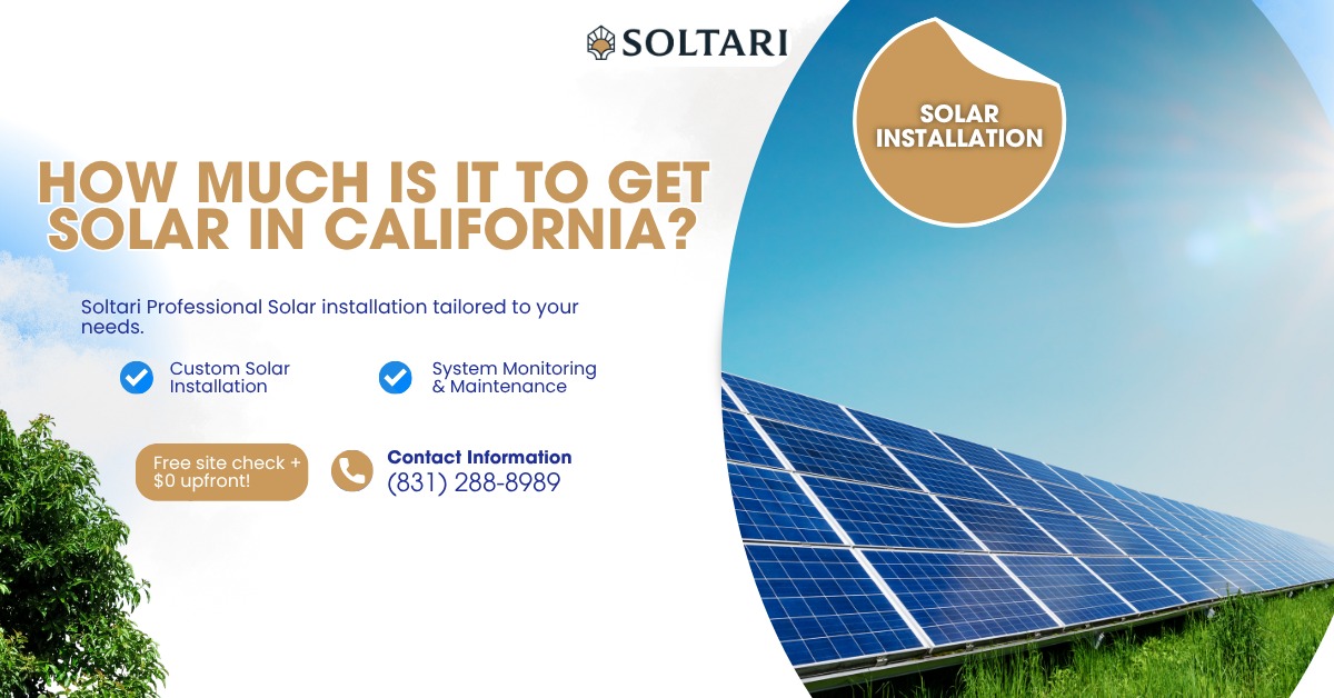 Discover how much solar costs in California in 2026, including installation prices, tax credits, savings, batteries, and ROI.